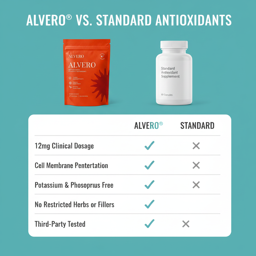 Alvero® Hawaiian Astaxanthin - Advanced Antioxidant Support for Kidney Wellness